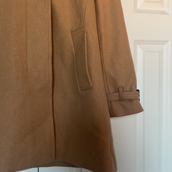 J.Crew Wool Camel Pea Coat - Picture 5 of 10